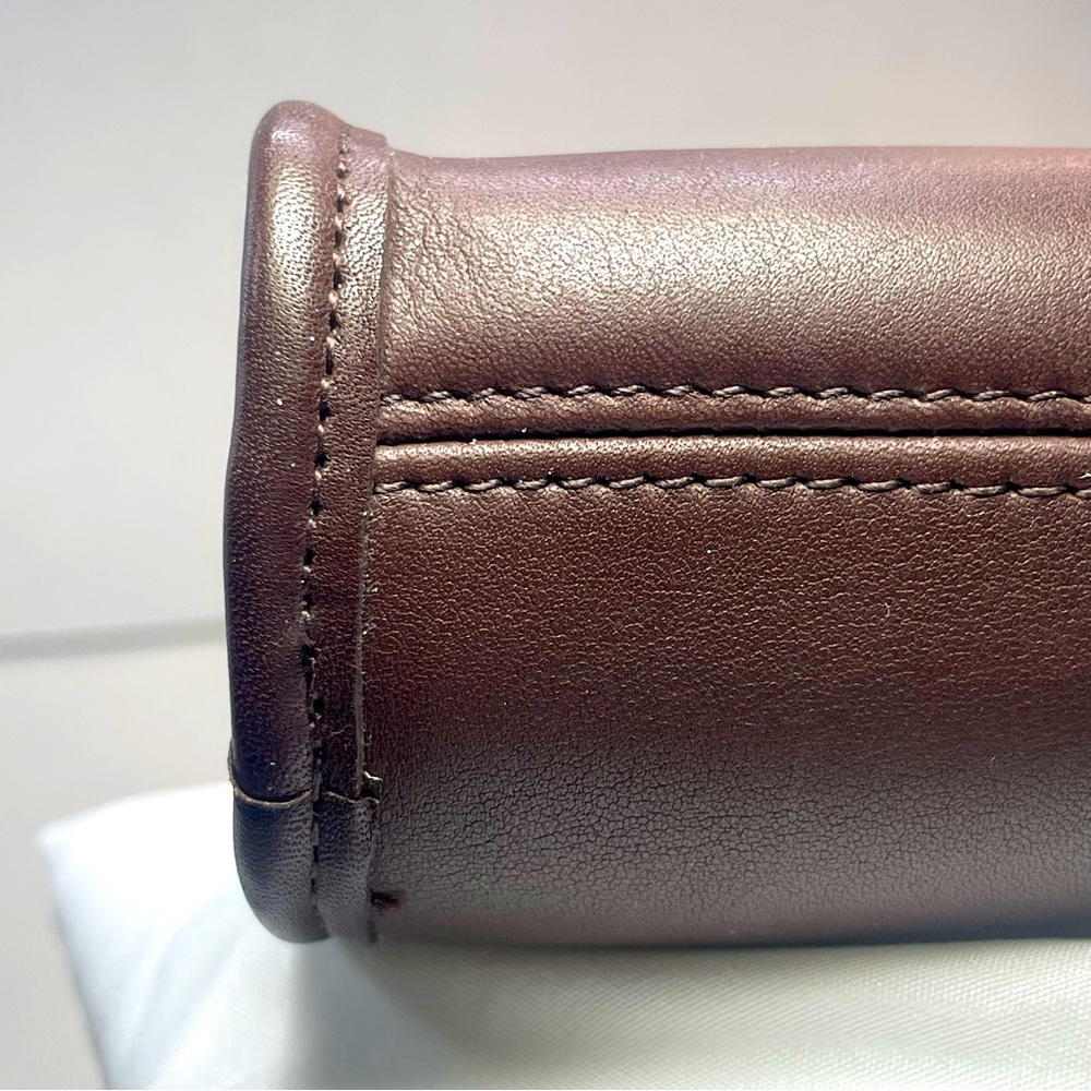 Rare Vintage Mahogany Coach Disco Crossbody Near Mint PRICE FIRM NWOT - Picture 14 of 16